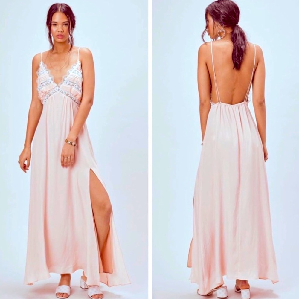 For Love and Lemons Lovebird Maxi Dress